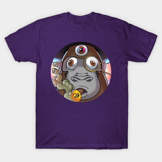 Psychedelic Schmeckle T-Shirt by Schmeckle